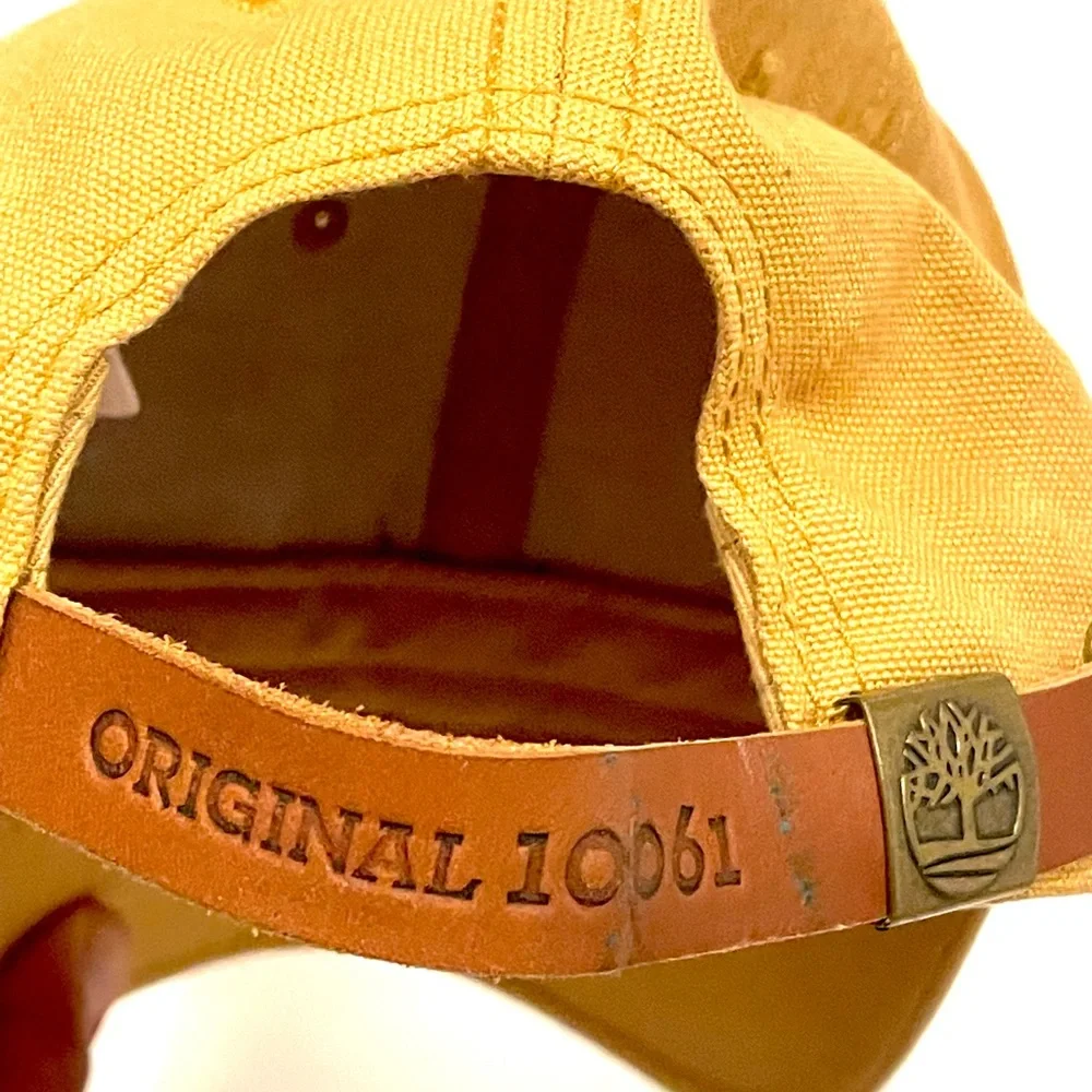 TIMBERLAND The Original 10061 Baseball Hat Leather Trim